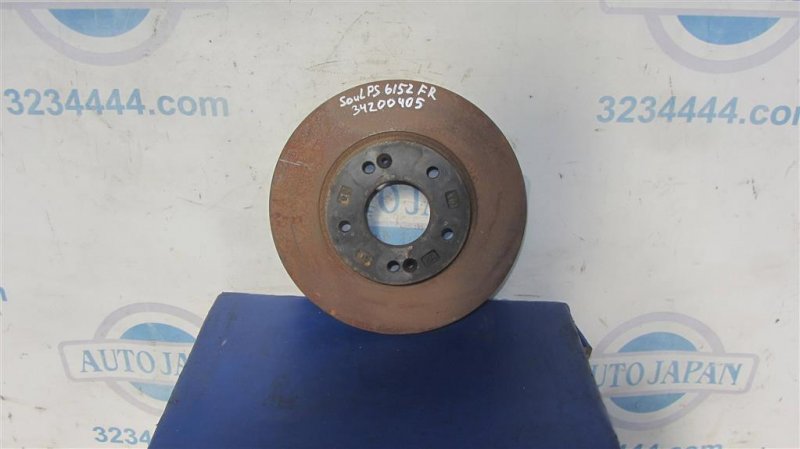 Тормозной диск передний KIA SOUL PS 13-19 2014 PS 2.0 51712-A7000 Б/У