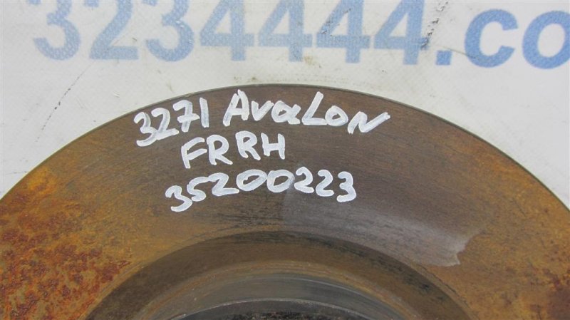 Тормозной диск передний AVALON 05-12 2007 GSX30 3.5 2GR-FE Тормозной диск передний AVALON 05-12 2007 GSX30 3.5 2GR-FE