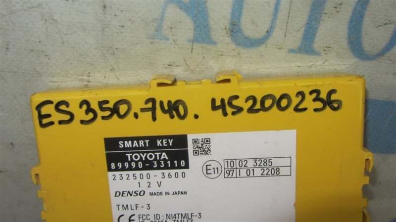 Блок управления центральным замком ES350 06-12 2009 Седан 3.5