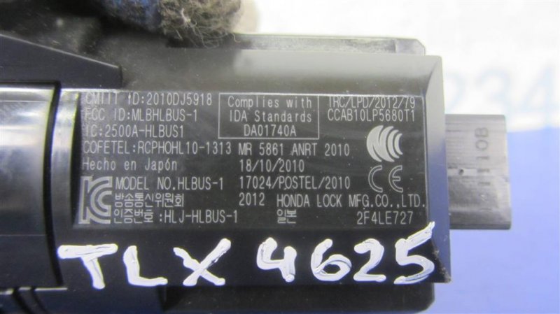 Кнопка старт-стоп ACURA TLX 14-17 Седан 3.5