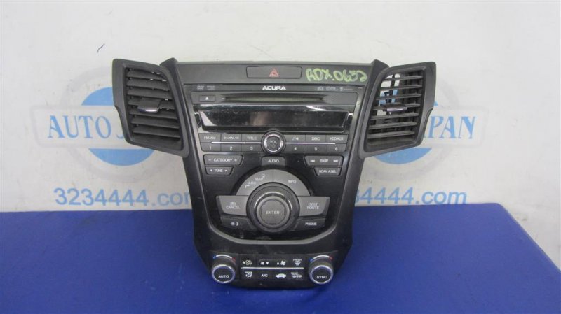 Магнитола ACURA RDX 12-19 2014 Внедорожник 3.5 39540-TX4-A01ZARM Б/У