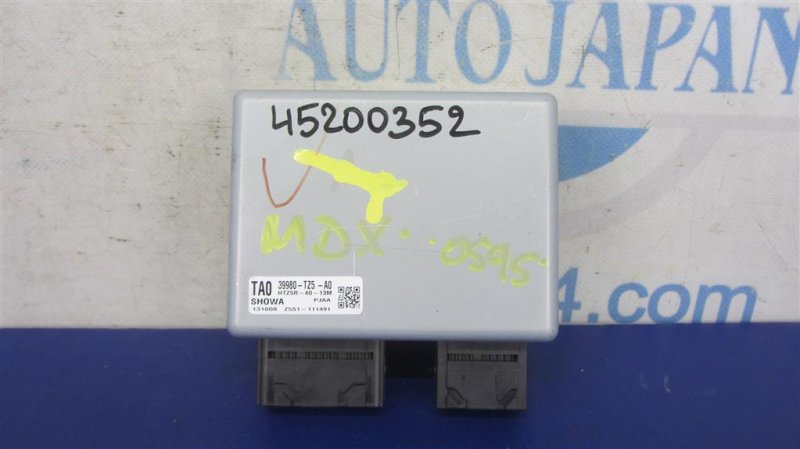 Блок управления электроусилителем руля ACURA MDX (YD3) 13-21 2014 Внедорожник 3.5 39980-TZ5-A02 Б/У