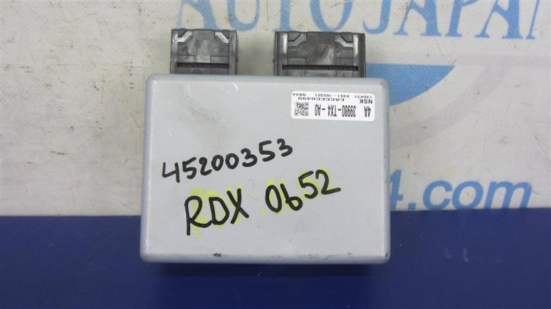 Блок управления электроусилителем руля ACURA RDX 12-19 2014 Внедорожник 3.5 39980-TX4-A01 Б/У