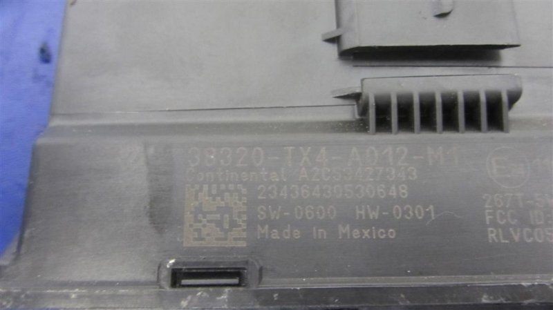 Блок электронный RDX 12-19 2014 Внедорожник 3.5