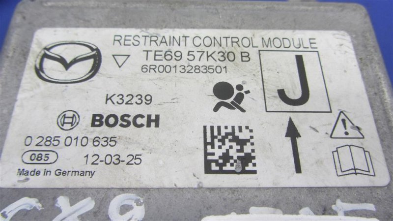 Блок управления AIRBAG CX-9 06-16 Блок управления AIRBAG CX-9 06-16