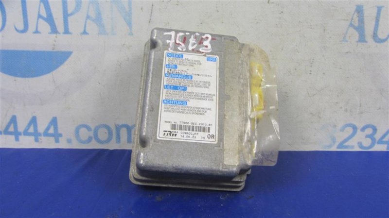 Блок управления AIRBAG HONDA ACCORD CL7 / TSX 03-08 77960-SEC-C01 Б/У