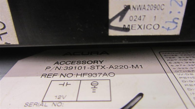 Магнитола MDX (YD2) 06-13 2007 YD2 3.7