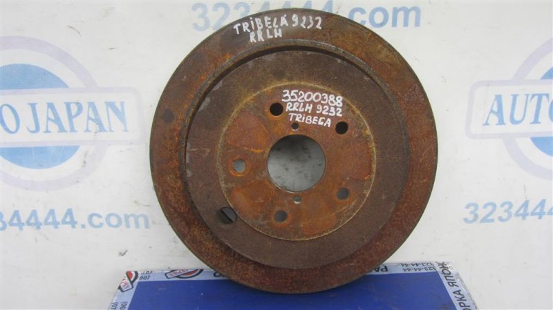 Тормозной диск задний SUBARU TRIBECA B10 07-13 2007 Внедорожник 3.6 26700XA00A Б/У