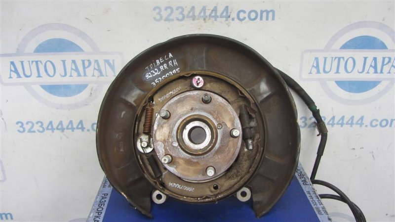 Цапфа задняя правая SUBARU TRIBECA B10 07-13 2007 Внедорожник 3.6 28411XA00A Б/У