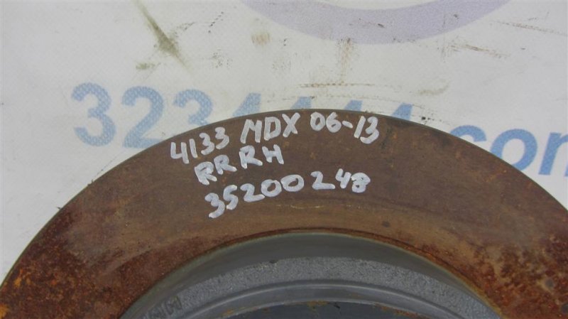 Тормозной диск задний MDX (YD2) 06-13 2007 YD2 3.7 Тормозной диск задний MDX (YD2) 06-13 2007 YD2 3.7