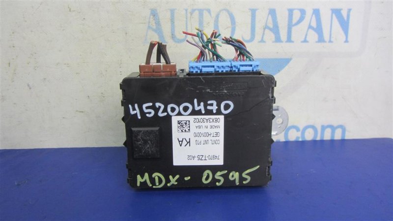 Запчасть блок управления крышкой багажника ACURA MDX (YD3) 13-21 2014 Внедорожник 3.5 74970-TZ5-A02 Б/У Блок управления крышкой багажника ACURA MDX (YD3) 13-21 2014 Внедорожник 3.5 74970-TZ5-A02 Б/У