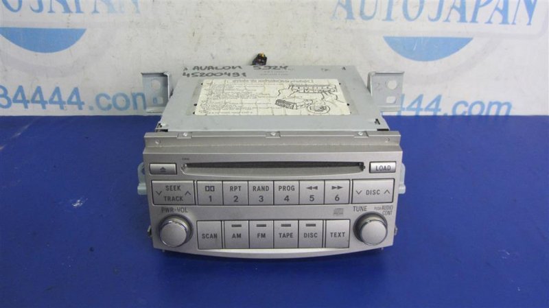 Запчасть магнитола TOYOTA AVALON 05-12 2007 GSX30 3.5 2GR-FE 86120-AC140 Б/У Магнитола TOYOTA AVALON 05-12 2007 GSX30 3.5 2GR-FE 86120-AC140 Б/У