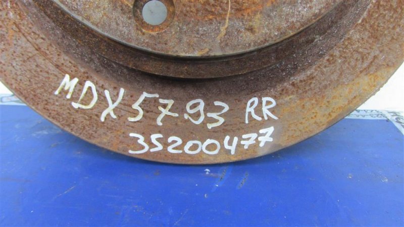 Тормозной диск задний MDX (YD2) 06-13 2008 YD2 3.7
