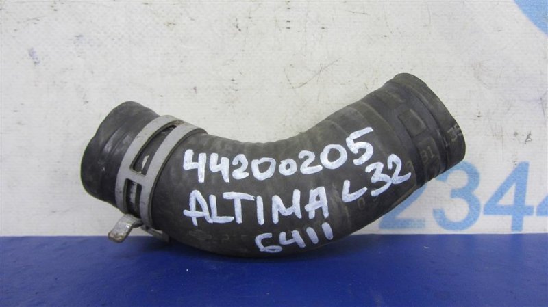 Патрубок интеркулера NISSAN ALTIMA L32 07-12 2010 Седан 2.5 Б/У