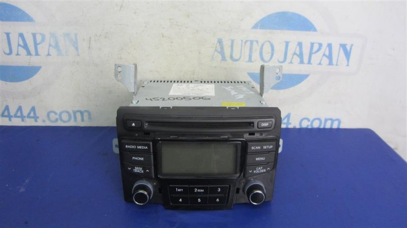 Магнитола HYUNDAI SONATA YF 10-14 2013 Седан 2.4 96180-3Q700 Б/У