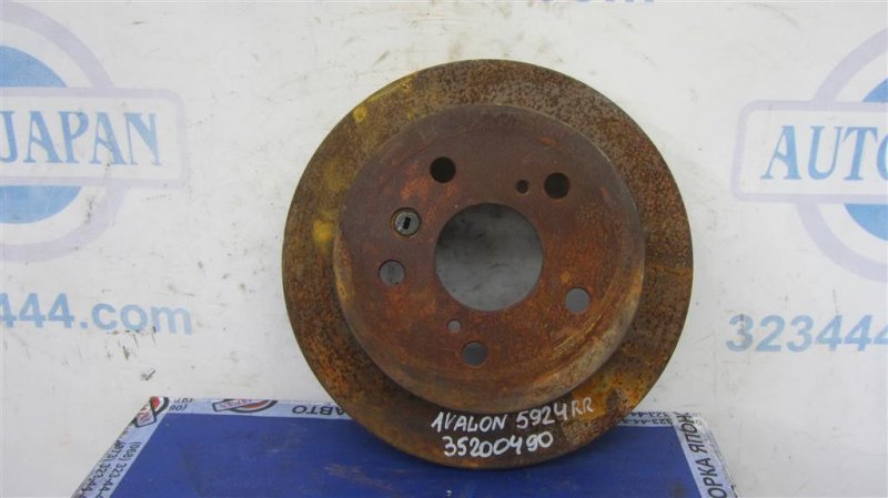 Тормозной диск задний TOYOTA AVALON 05-12 2007 GSX30 3.5 2GR-FE 42431-06051 Б/У