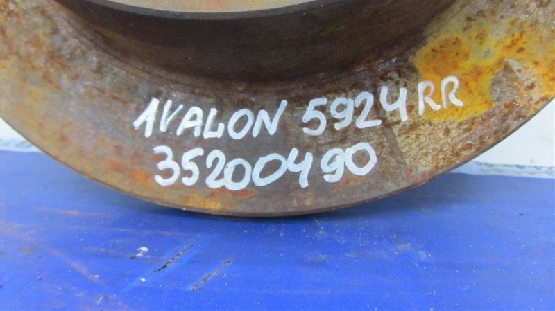 Тормозной диск задний AVALON 05-12 2007 GSX30 3.5 2GR-FE