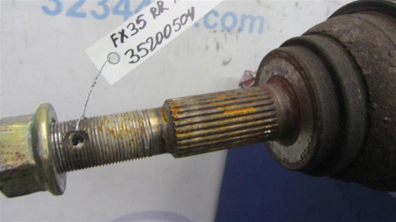 Привод задний задний левый FX S50 03-08 2006 Внедорожник 3.5