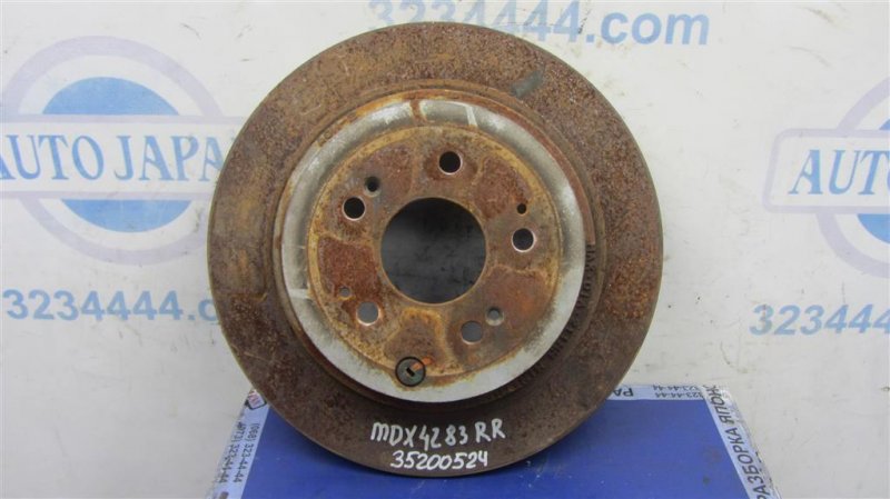 Запчасть тормозной диск задний ACURA MDX (YD2) 06-13 2008 YD2 3.7 42510-SZA-A00 Б/У Тормозной диск задний ACURA MDX (YD2) 06-13 2008 YD2 3.7 42510-SZA-A00 Б/У