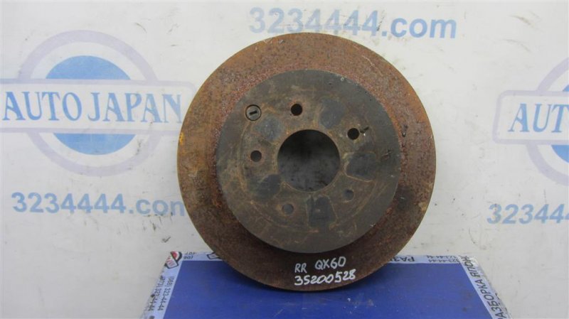 Тормозной диск задний INFINITI QX60/JX35 12-20 43206-CK000 Б/У