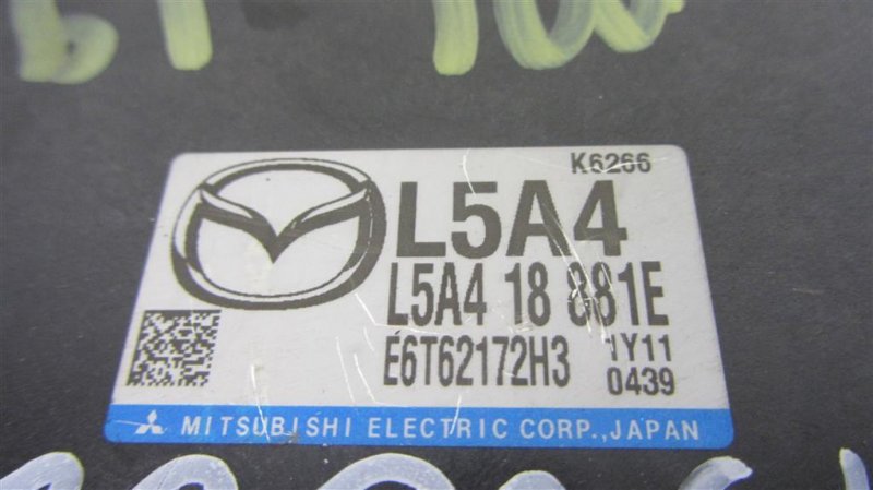 Блок управления двигателем 6 GH 07-12 2012 Седан 2.5