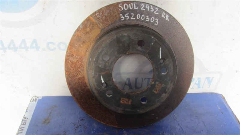 Запчасть тормозной диск задний KIA SOUL PS 13-19 2015 PS 2.0 58411-3X300 Б/У Тормозной диск задний KIA SOUL PS 13-19 2015 PS 2.0 58411-3X300 Б/У