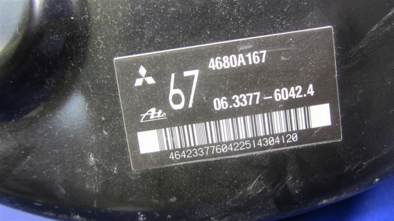 Вакуумный усилитель тормозов MITSUBISHI ASX / OUTLANDER SPORT 10-21 Внедорожник 2.0