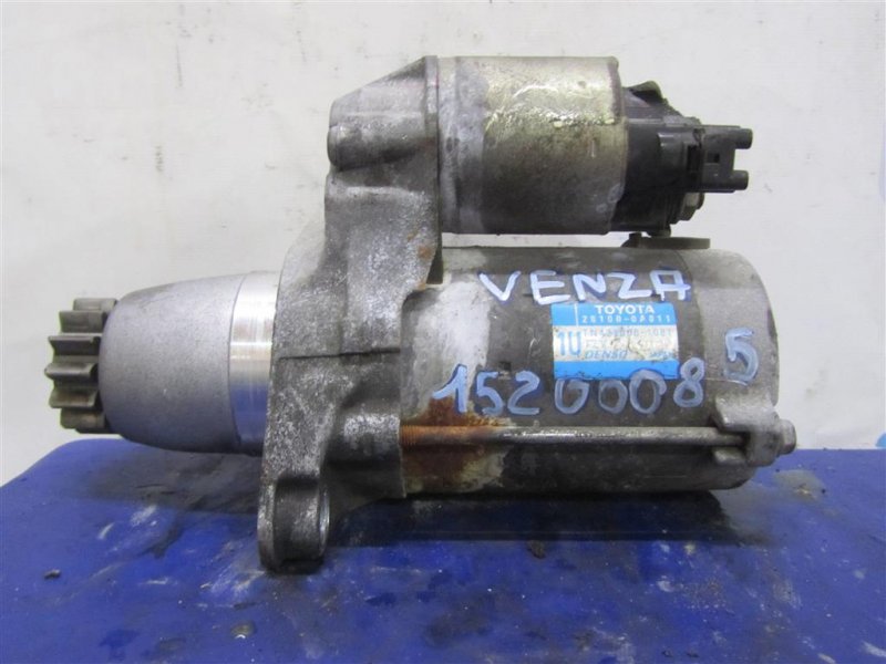 Запчасть стартер TOYOTA VENZA 09-16 2010 AGV10 2.7 1ARFE 28100-0A011 Б/У Стартер TOYOTA VENZA 09-16 2010 AGV10 2.7 1ARFE 28100-0A011 Б/У