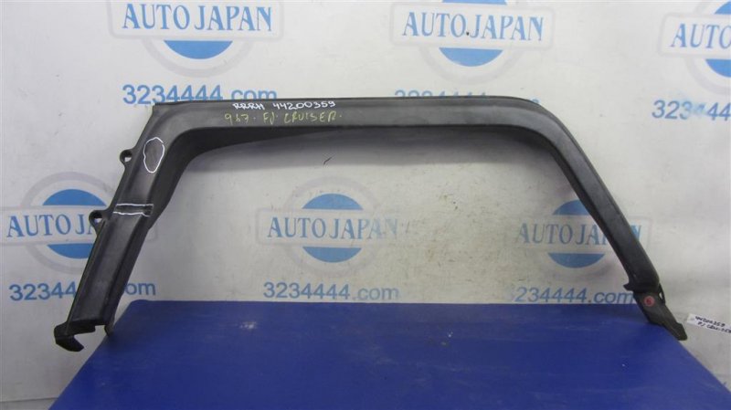 Накладка крыла (расширитель арки) задняя правая TOYOTA FJ CRUISER 06-15 2008 GSJ10 4.0 1GRFE 75605-35101 Б/У