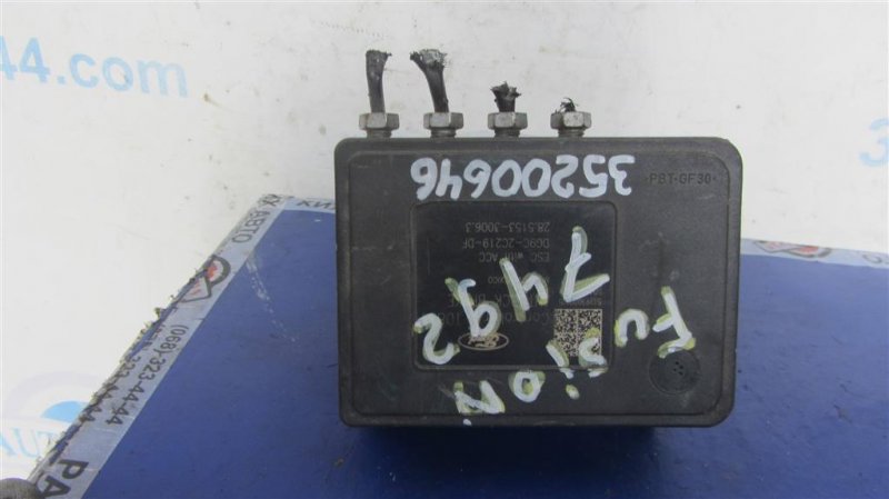 Блок ABS FORD FUSION 14- 2014 Седан 2.5 EG9Z-2C215-A Б/У