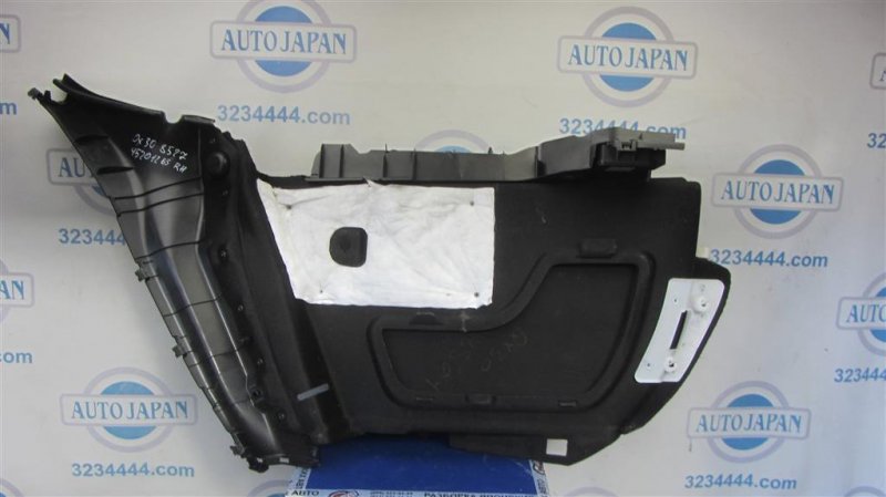 Обшивка багажника правая INFINITI QX30 16-20 2016 Внедорожник 2.0 20PET 84950-5DA0A Б/У