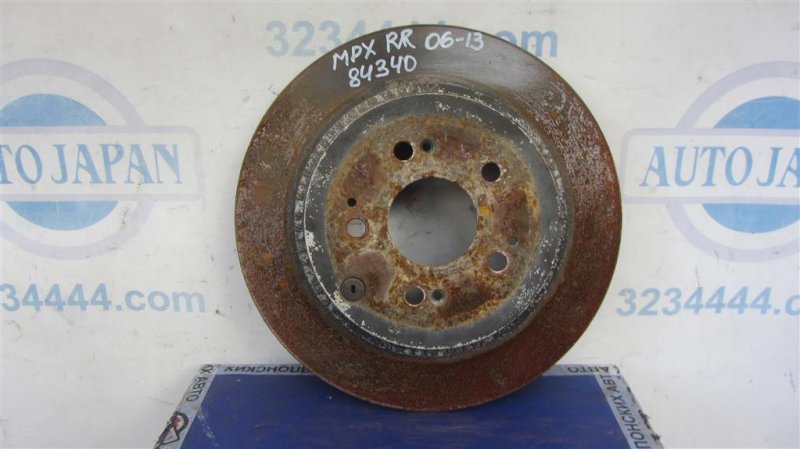 Тормозной диск задний ACURA MDX (YD2) 06-13 YD2 42510-SZA-A00 Б/У