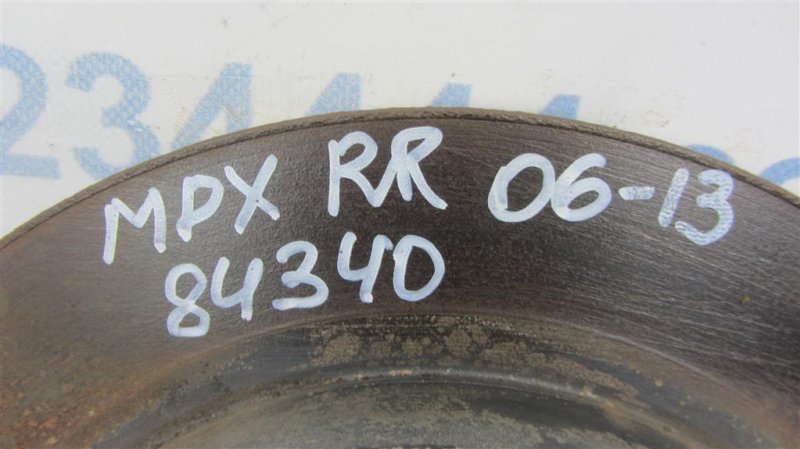 Тормозной диск задний MDX (YD2) 06-13 YD2