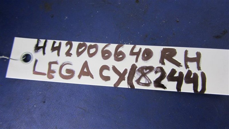 Дефлектор воздушный LEGACY 09-15 BM 2010 Седан 2.5 EJ253