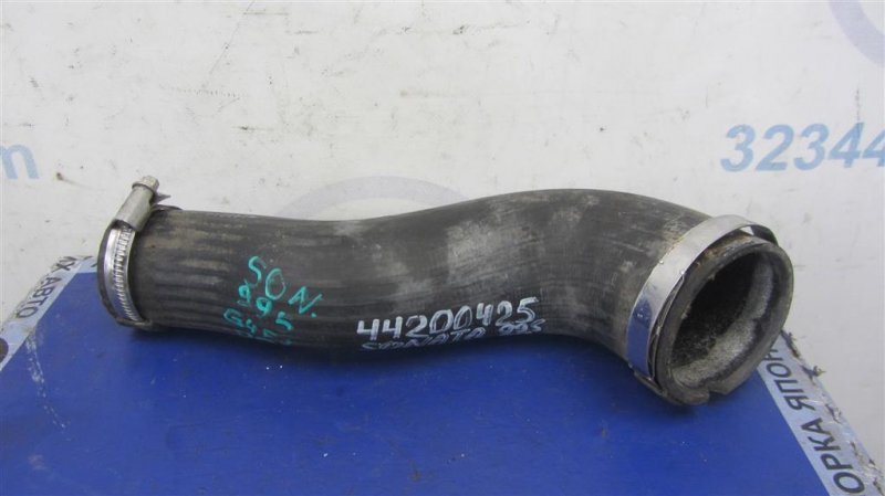 Патрубок интеркулера HYUNDAI SONATA LF 2014- 2017 Седан 2.4 28261-2B720 Б/У