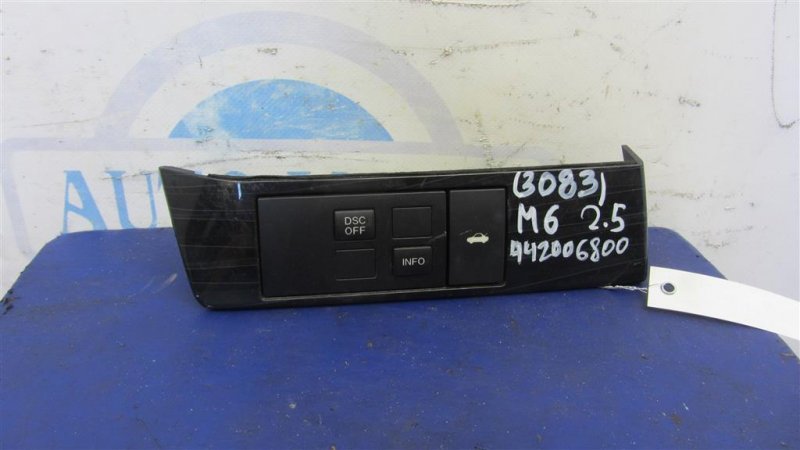 Блок кнопок торпедо MAZDA 6 GH 07-12 2009 Седан 2.5 GS4A-66-170 Б/У