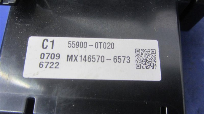 Блок управления печкой TOYOTA VENZA 09-16 AGV15 2.7 1ARFE