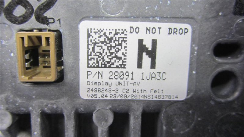 Монитор INFINITI QX60/JX35 12-20 Внедорожник 3.5