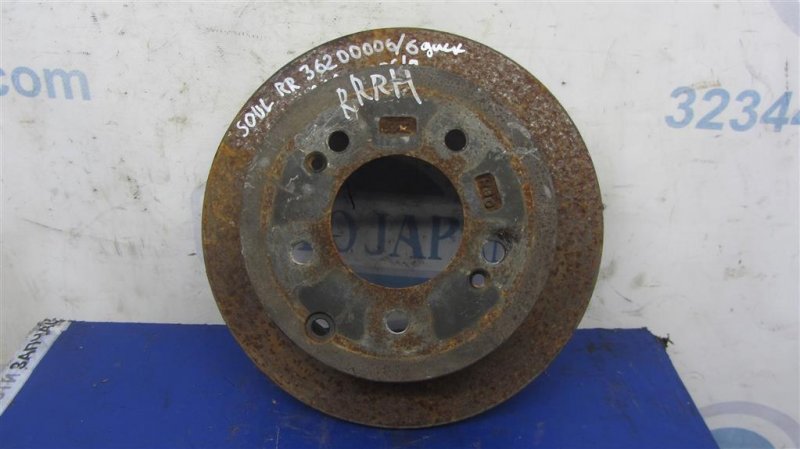 Тормозной диск задний KIA SOUL PS 13-19 58411-3X300 Б/У