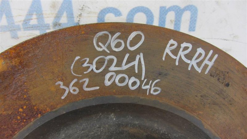Тормозной диск задний Q60 16-20