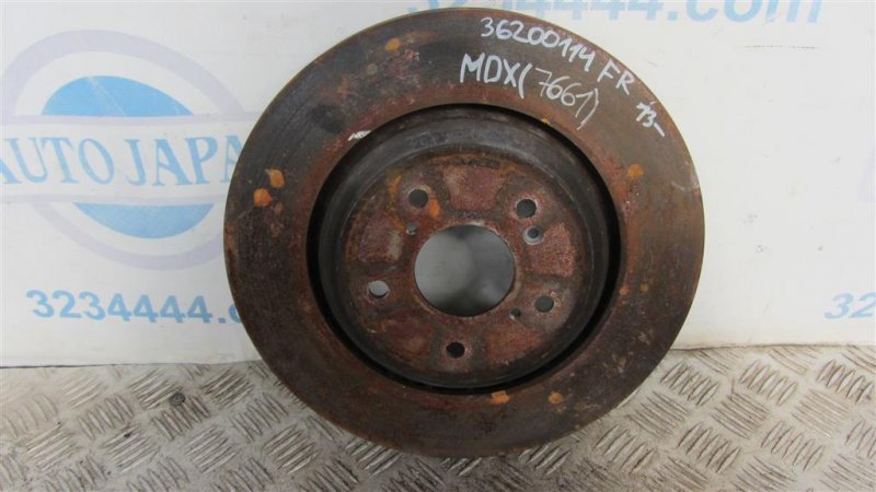 Тормозной диск передний ACURA MDX (YD3) 13-21 YD3 45251-TZ5-A00 Б/У