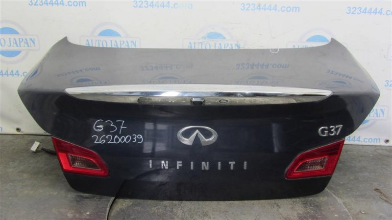 Запчасть крышка багажника INFINITI G25/G35/G37/Q40 06-14 H4300-JK0MM Б/У Крышка багажника INFINITI G25/G35/G37/Q40 06-14 H4300-JK0MM Б/У