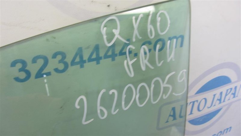 Стекло двери переднее левое QX60/JX35 12-20 Стекло двери переднее левое QX60/JX35 12-20