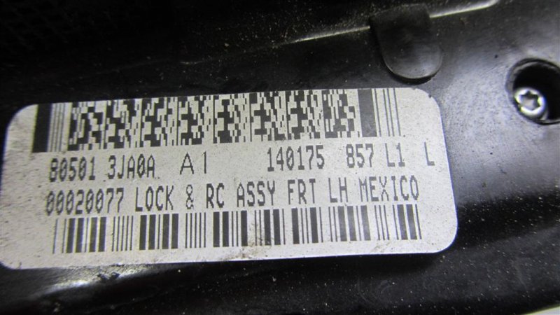 Замок двери передний левый QX60/JX35 12-20 Замок двери передний левый QX60/JX35 12-20