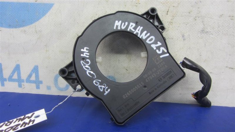 Датчик угла поворота руля NISSAN MURANO Z51 07-14 47945-JY00A Б/У
