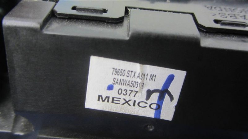 Блок управления печкой задний MDX (YD2) 06-13 YD2