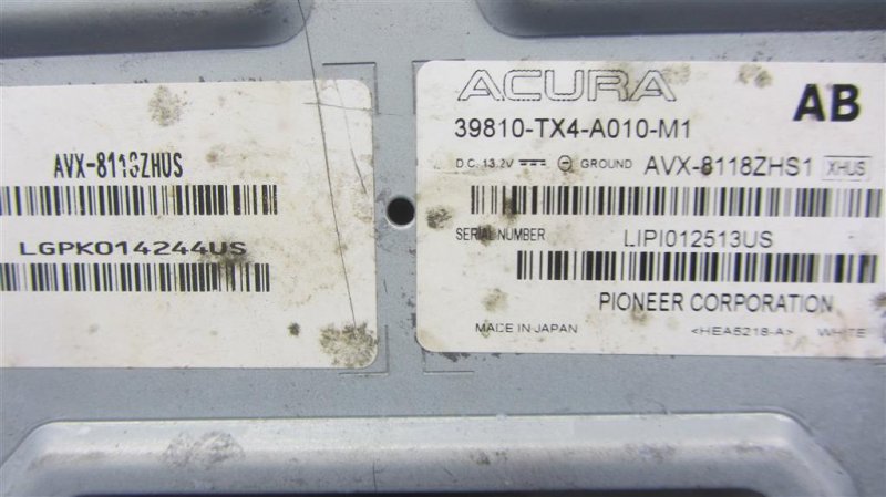 Монитор RDX 12-19 2013 Внедорожник 3.5