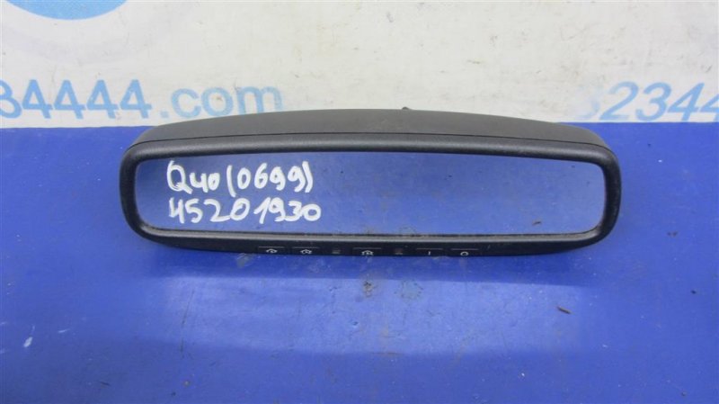 Зеркало салона INFINITI G25/G35/G37/Q40 06-14 2014 Седан 3.7 VQ37VHR 96321-3WV0A Б/У