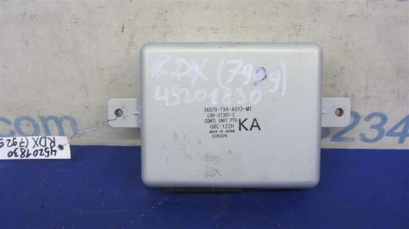 Блок управления крышкой багажника ACURA RDX 12-19 2013 Внедорожник 3.5 74970-TX4-A01 Б/У