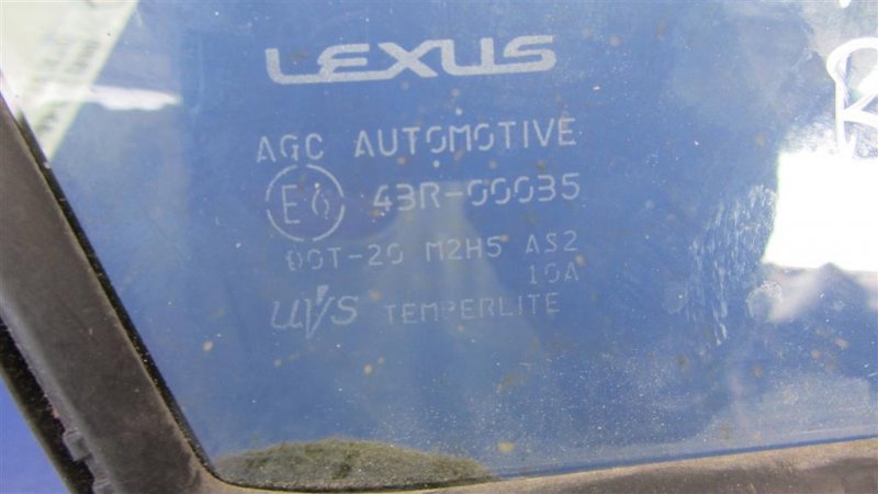 Стекло двери глухое переднее правое LEXUS NX 14-21
